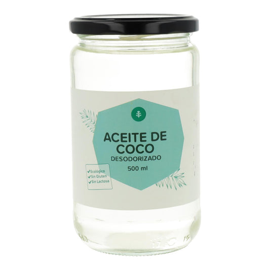 Aceite de coco desodorizado ECO Planeta Huerto 500 ml