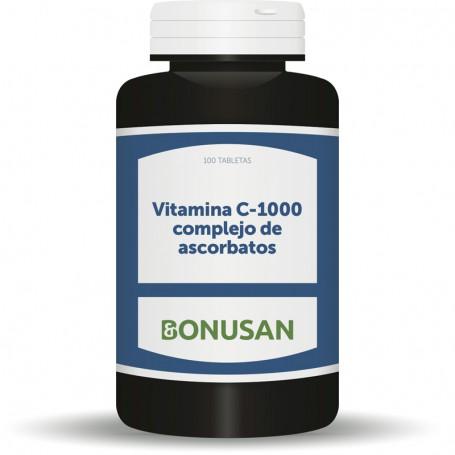 Vitamina C-1000 complejo de ascorbatos Bonusan 100 tabletas