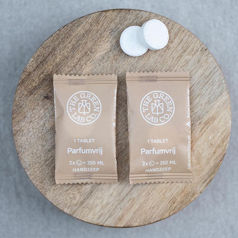 Set recambios Jabón de manos Sin perfume (4 pastillas) The Green Lab