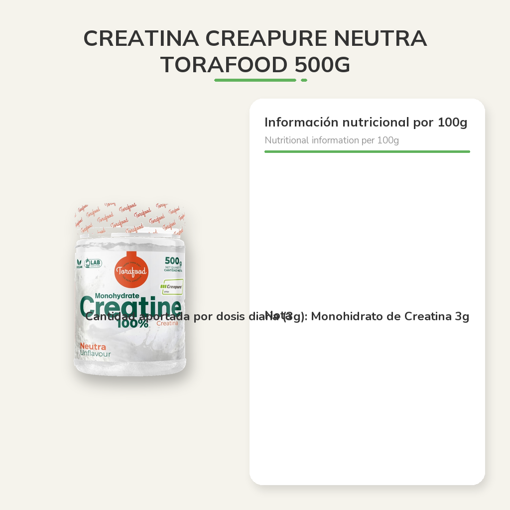 Información nutricional