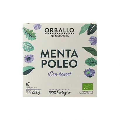 Infusión  menta poleo Bio orballo 15 pirámides