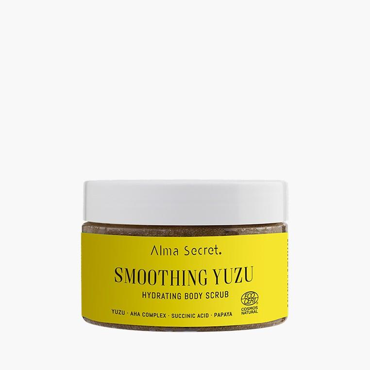 Exfoliante corporal Yuzu con aha, enzimas de papaya y ácido succínico  Alma Secret 250 ml