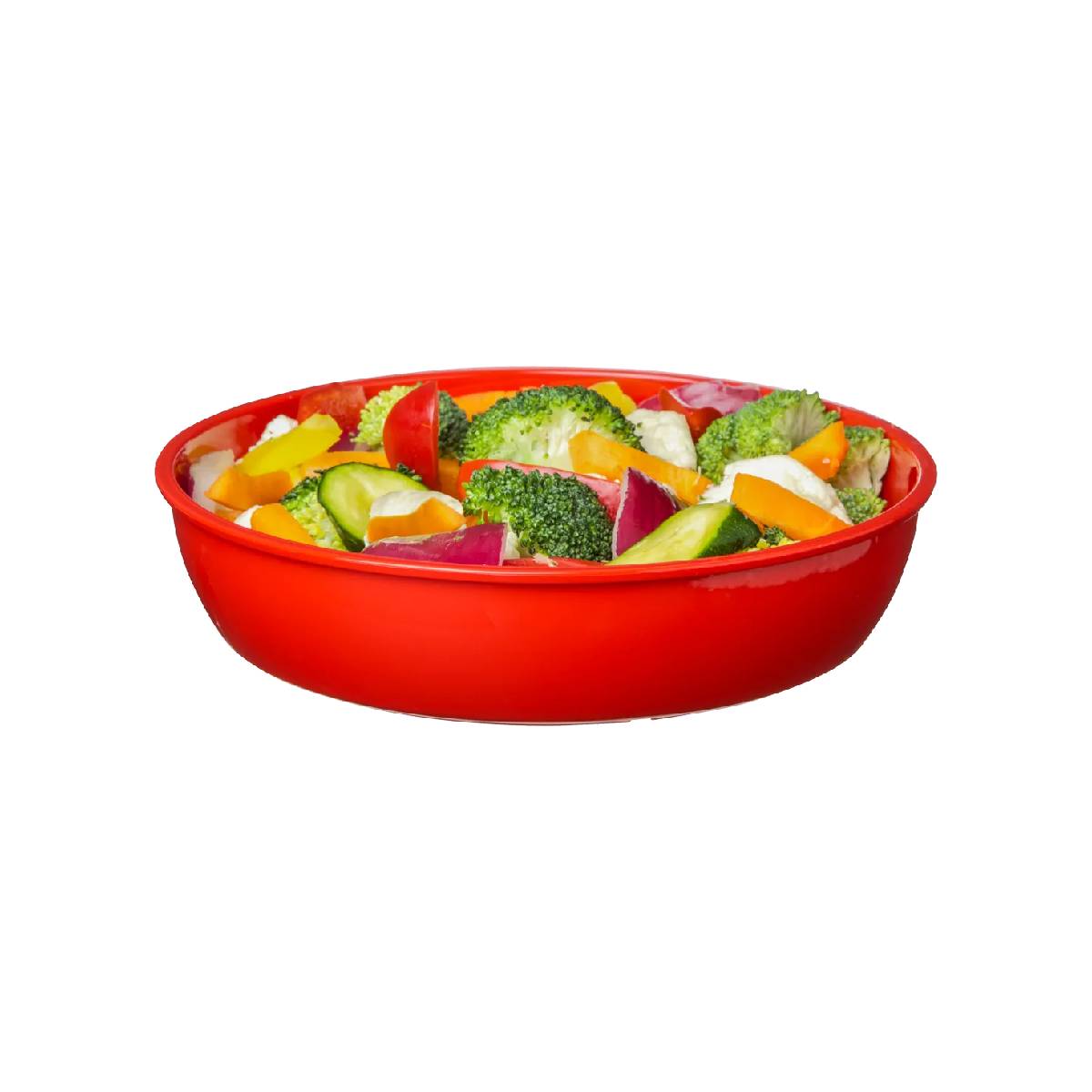 Recipiente Plato Redondo Sistema Microwave 1,29 ml