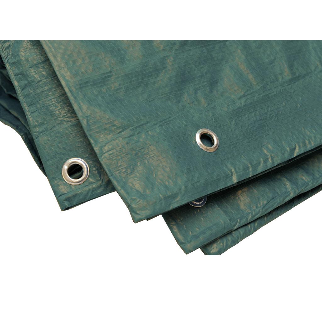 Toldo reforzado verde, Faura 6 x 10 m