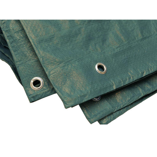 Toldo reforzado verde, Faura 6 x 10 m