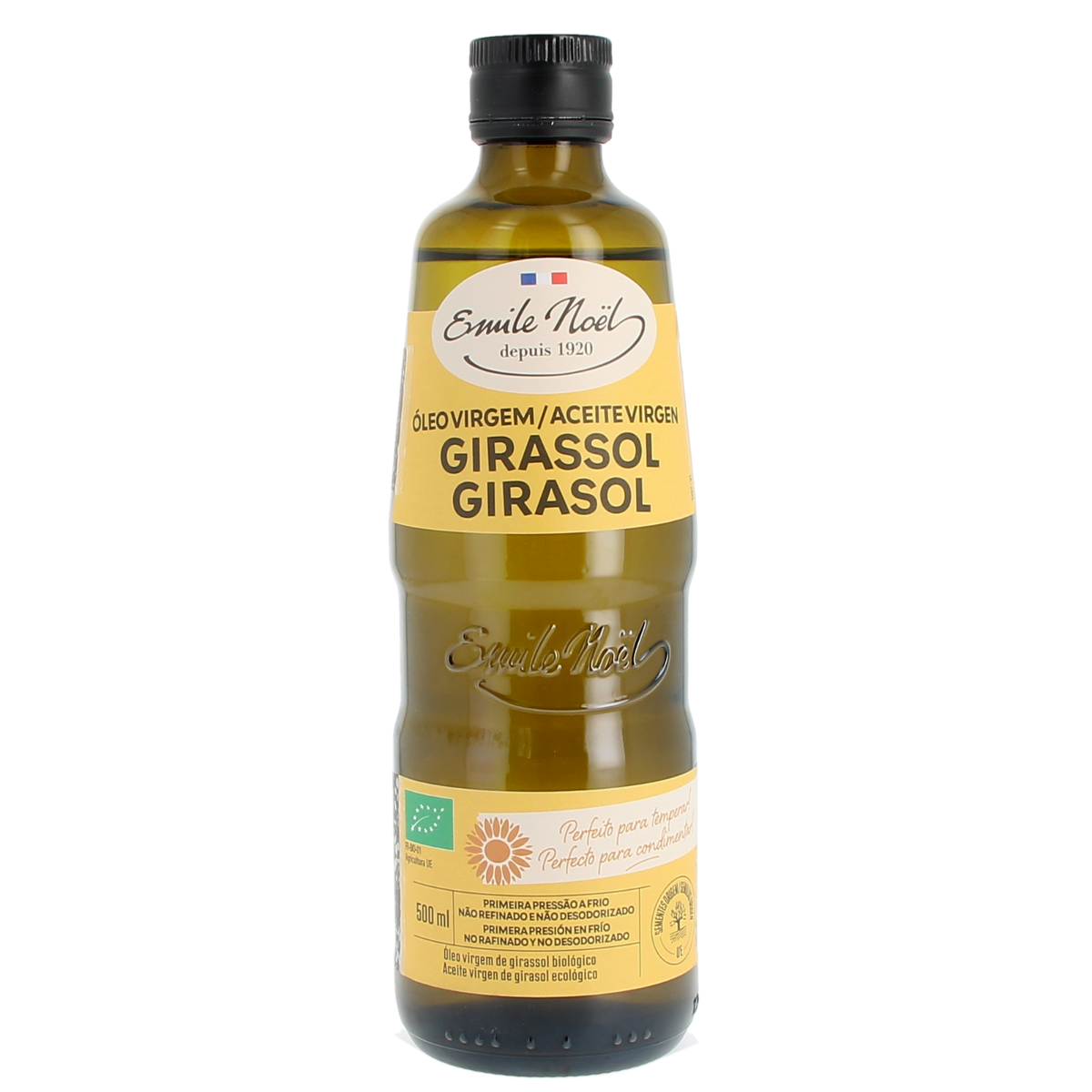 Aceite Virgen de Girasol BIO Emile Noël 500 ml