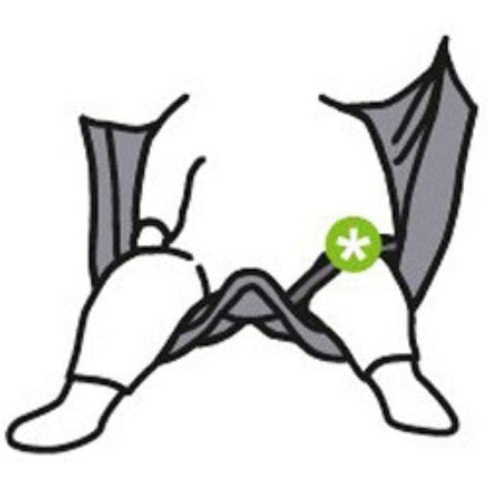 Bandolera Porta Bebé Blanco Minimonkey