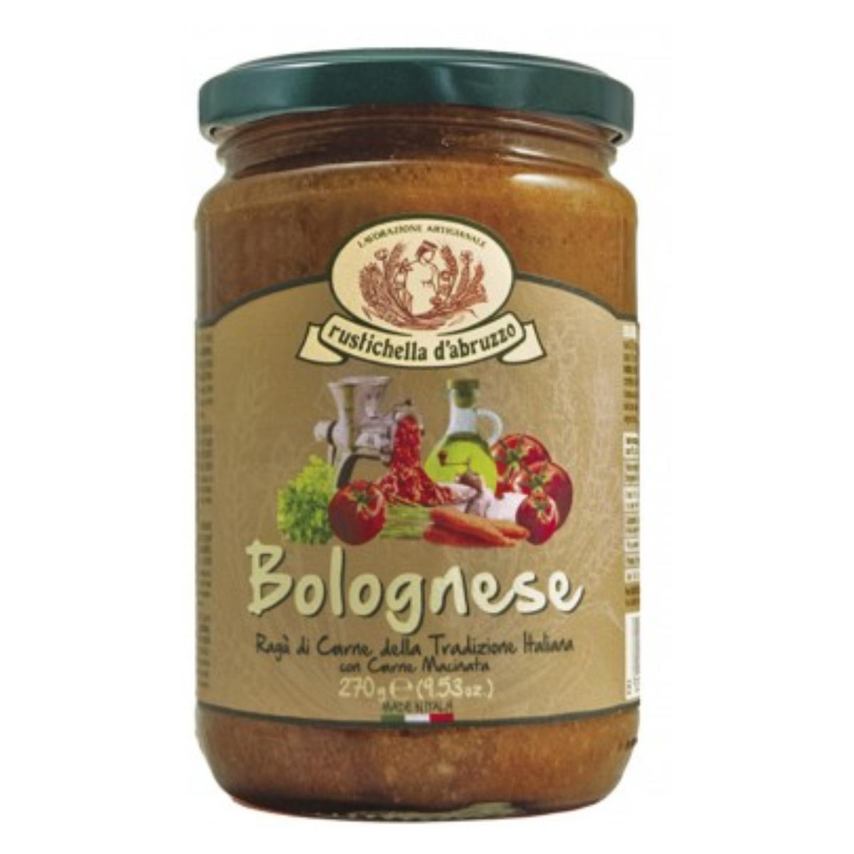 Salsa de tomate al ragú de carne, Bolognese  Rustichella D'Abruzzo 270g