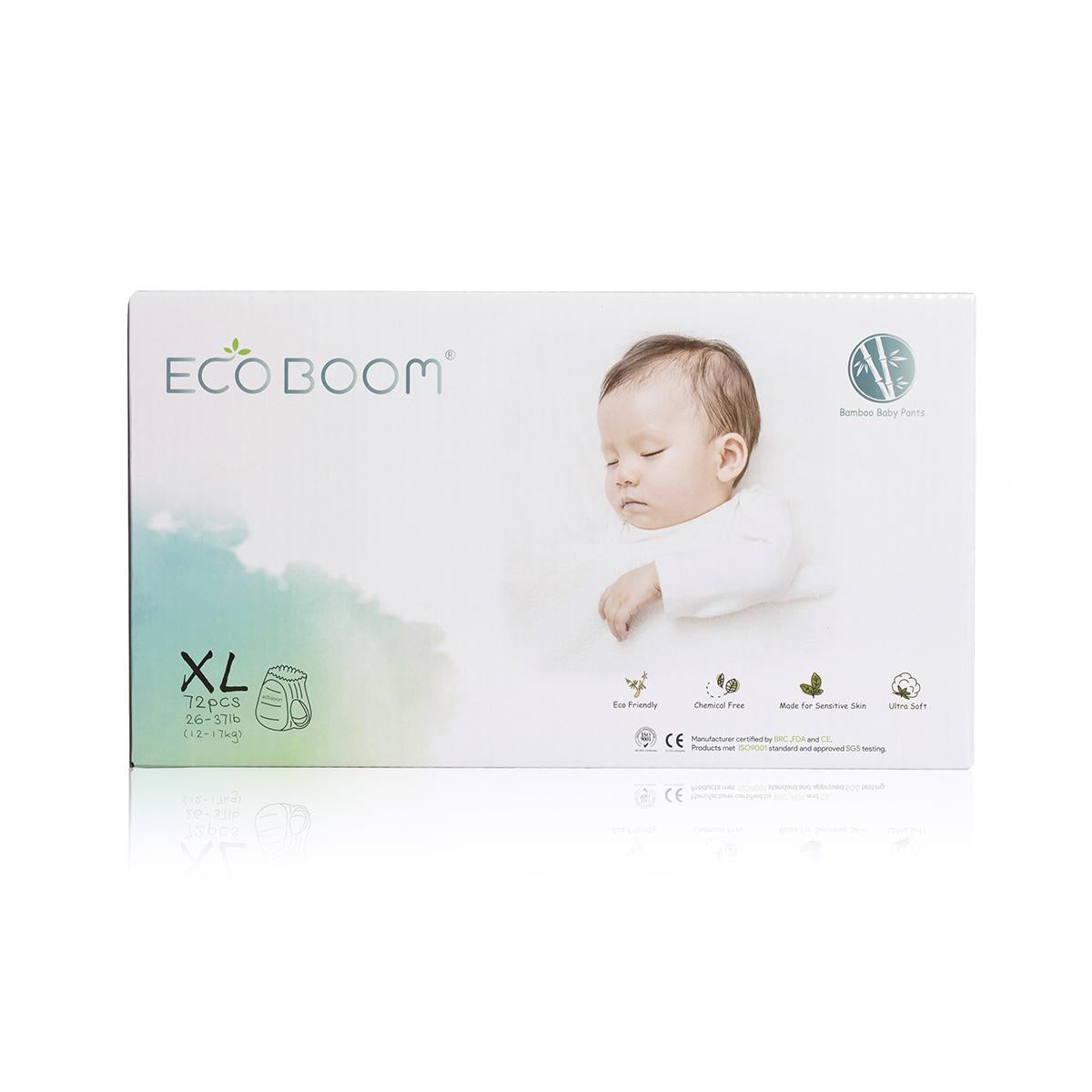 Pants de Bambú Ecoboom XL 72 uds