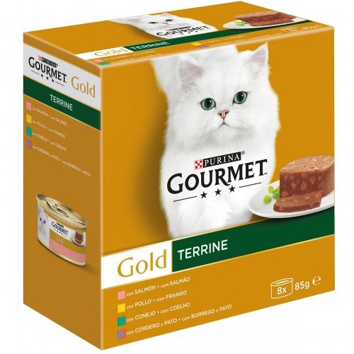 GOURMET GOLD Tarrina surtido Multipack (8 x 85 g)