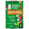 Snack orgánico de Trigo y Arroz con Frambuesa Gerber Organic 35 g