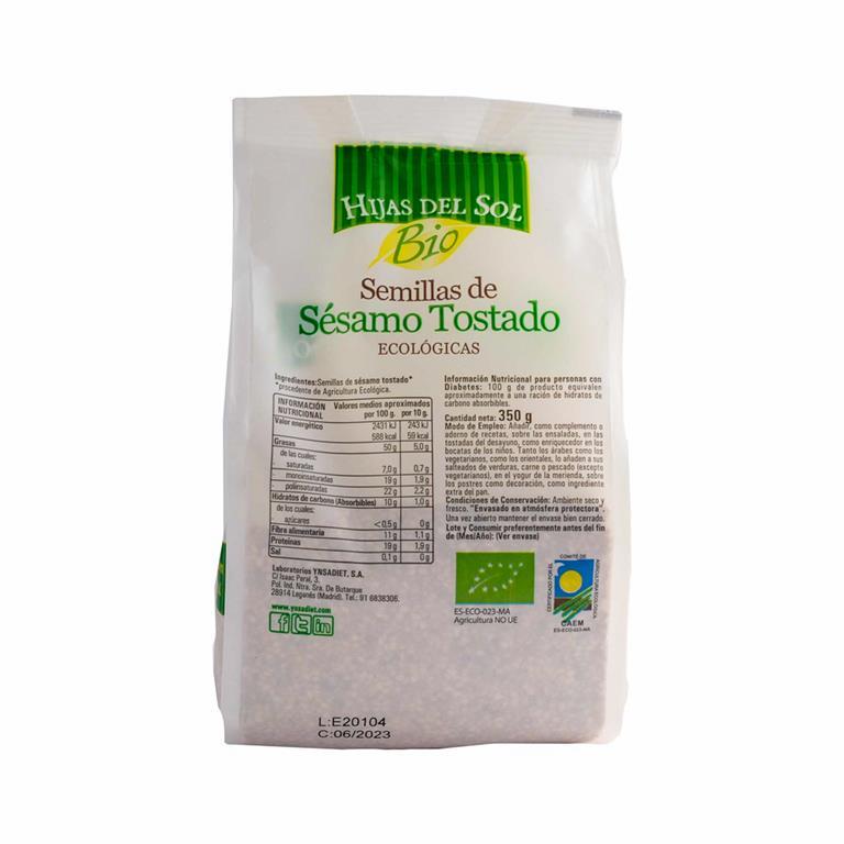 Semilla De Sesamo Tostado 350 Gr Ynsadiet