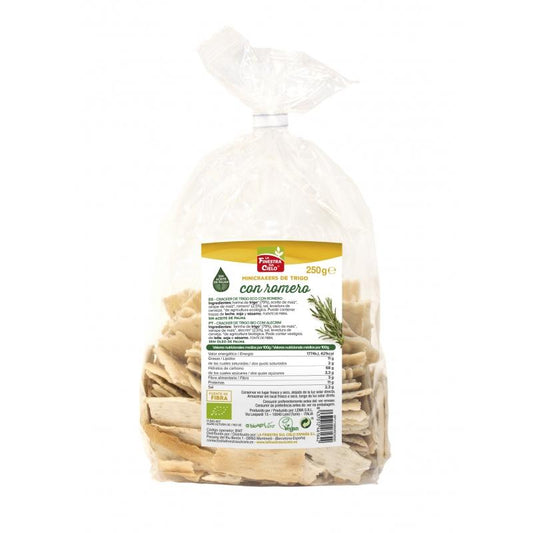 Mini Crackers de Espelta Sabor Pizza La Finestra Sul Cielo 250 gr
