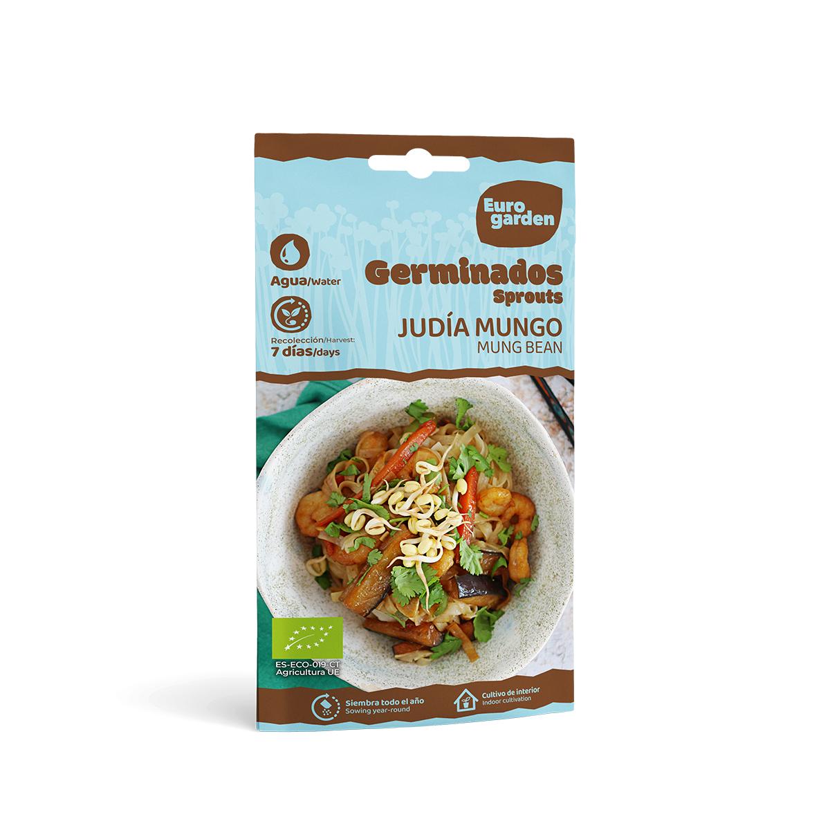 Semillas germinados Judía Mungo eco Eurogarden
