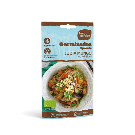 Semillas germinados Judía Mungo eco Eurogarden
