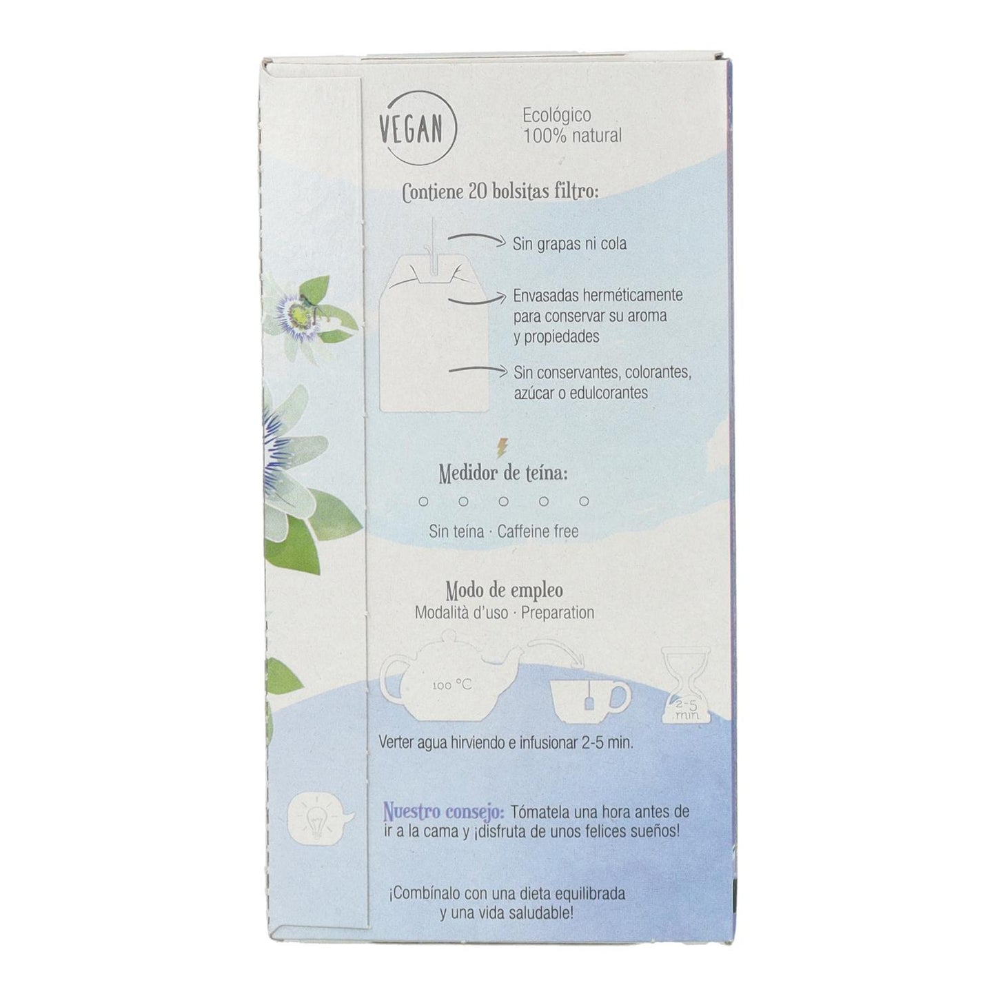 Pasiflora Bio 20 Filtros Santiveri