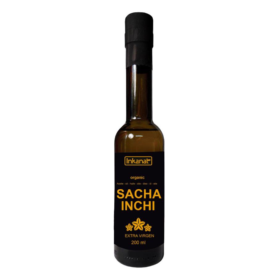 Aceite de Sacha Inchi Virgen Extra Inkanat 200 ml