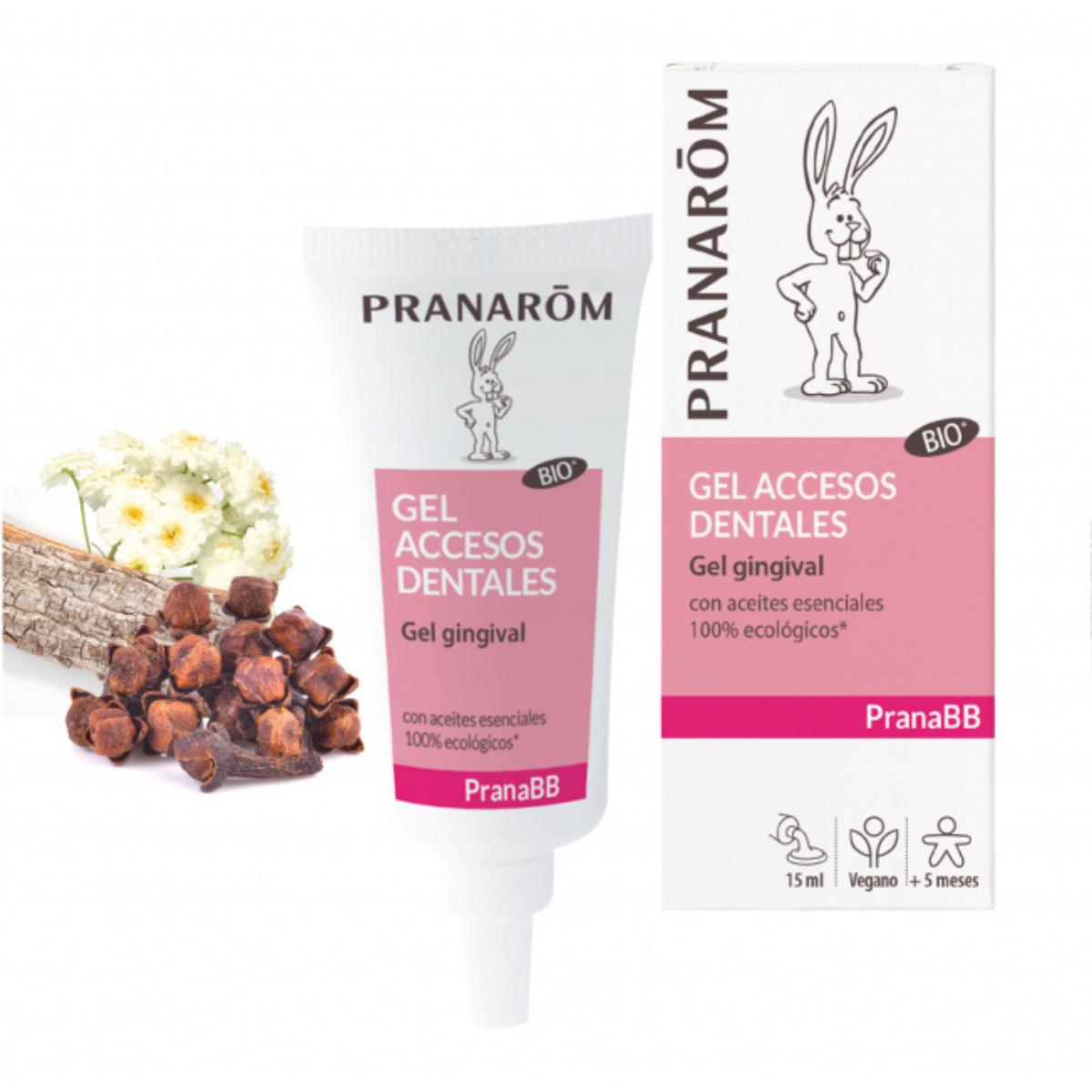 Gel accesos dentales BIO Pranarôm 15 ml