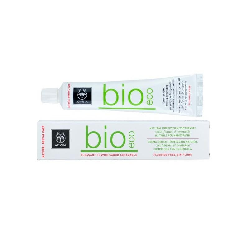 Crema dental Bio-Eco con Hinojo y propóleo Apivita