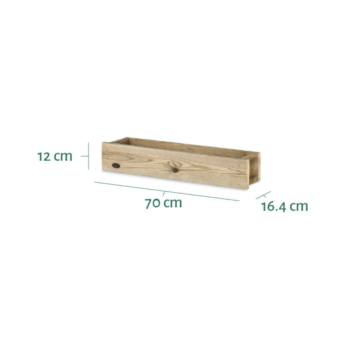 Jardinera Stand Line Hortalia 70 x 16.4 x 12 cm