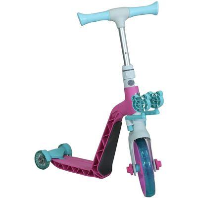 Pillu Patinete infantil 3 en 1 Rosa