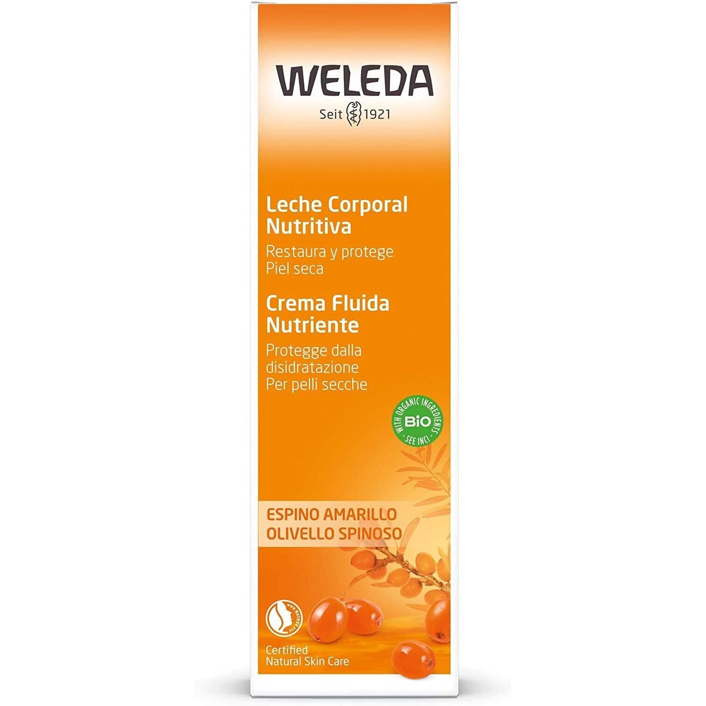 Leche Corporal Nutritiva Espino Amarillo Weleda 200ml