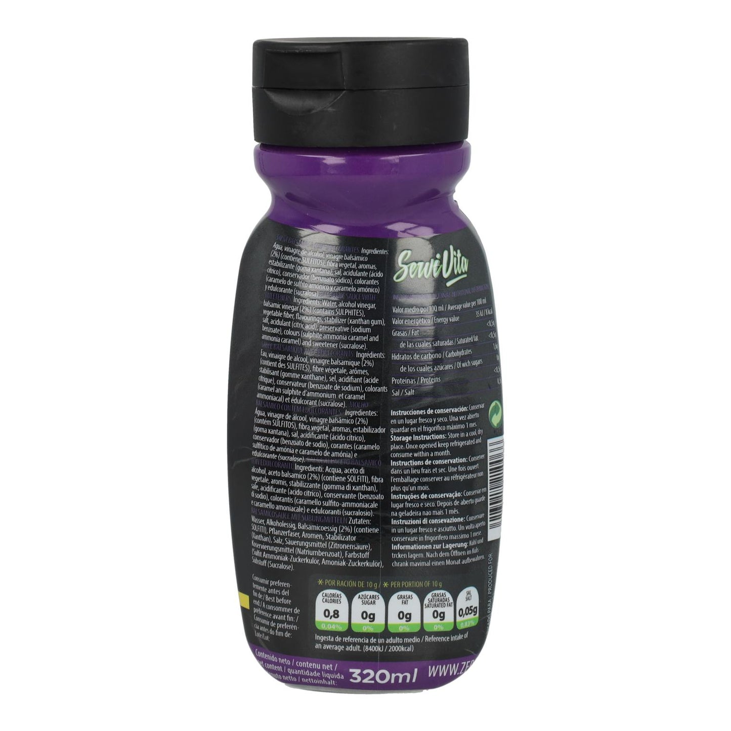 SALSA ZERO Balsamico SERVIVITA 320 ML