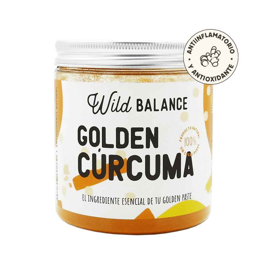 Cúrcuma para Golden Paste Suplemento para mascotas Wild Balance 100 g