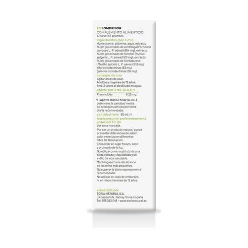 Composor 13 Oxiur Complex Soria Natural XXI, 50 ml