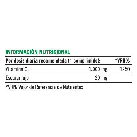 Vitamina C con escaramujo 60comp Nature's Bounty