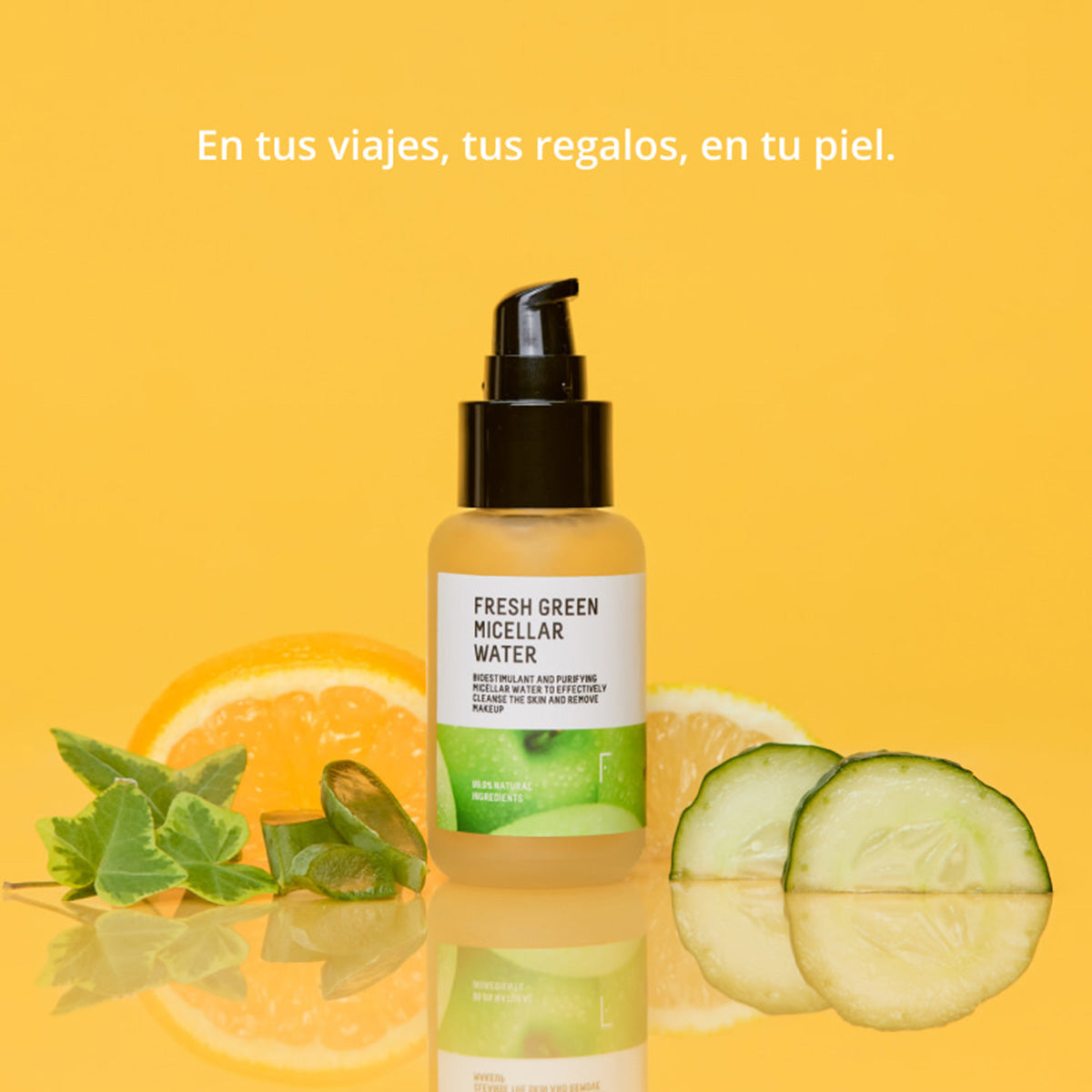 Minitalla - Fresh Green Micellar Water, Freshly Cosmetics, 50ml
