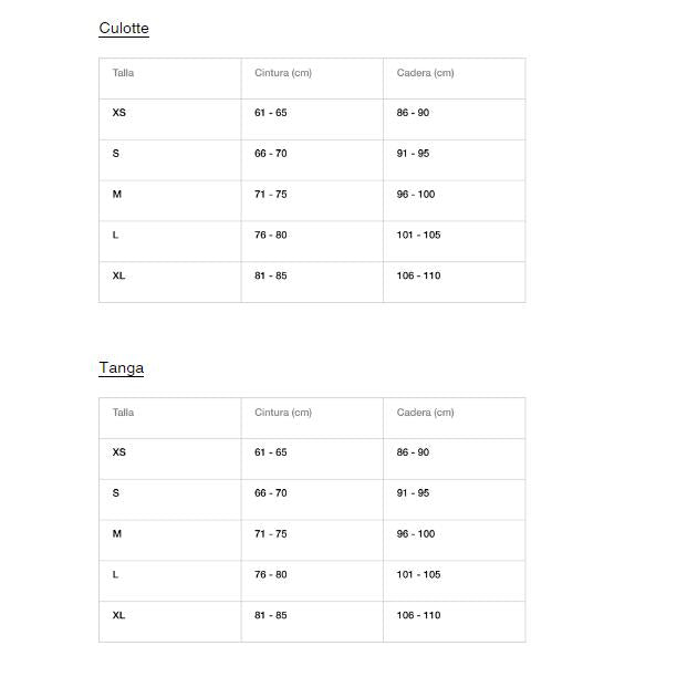 Braguita Culotte algodón orgánico negro Minimalism M