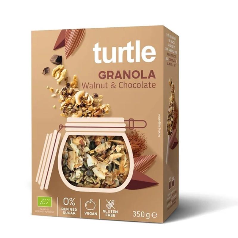 Granola Walnut & Chocolate Turtle 350 g.
