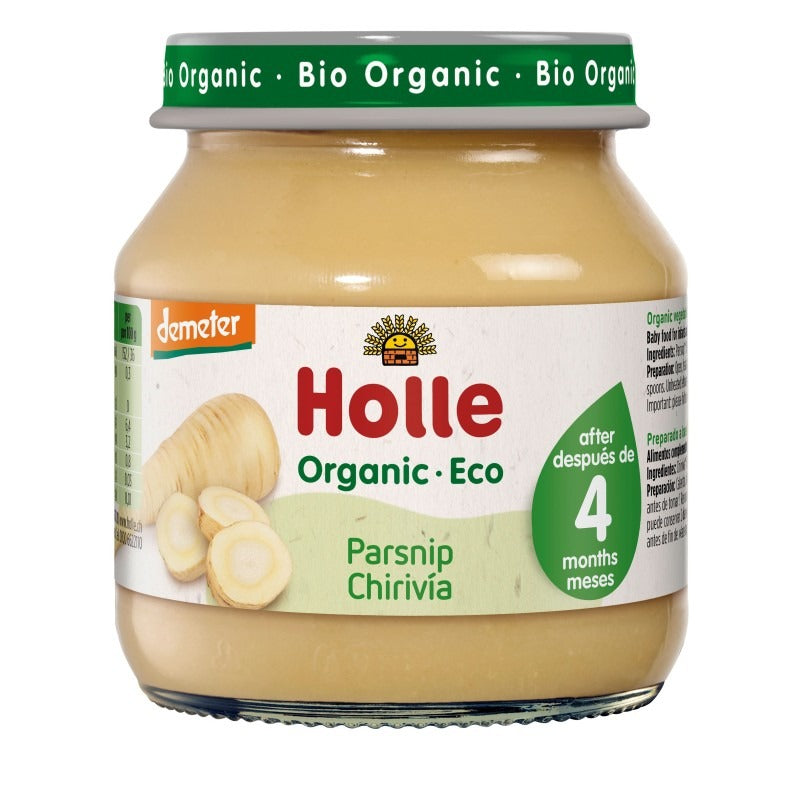Tarrito de Chirivía Demeter a partir 5 meses Holle 125g
