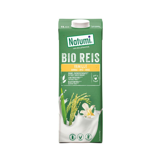 Bebida Arroz Vainilla Bio Natumi 1 L