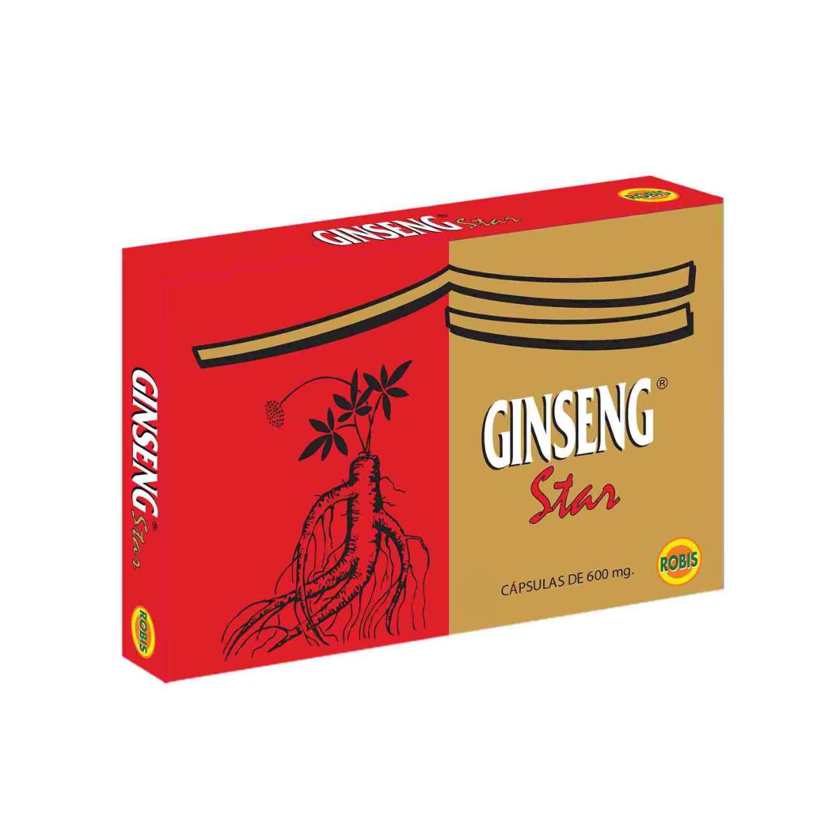 Ginseng Star 30 cápsulas Robis