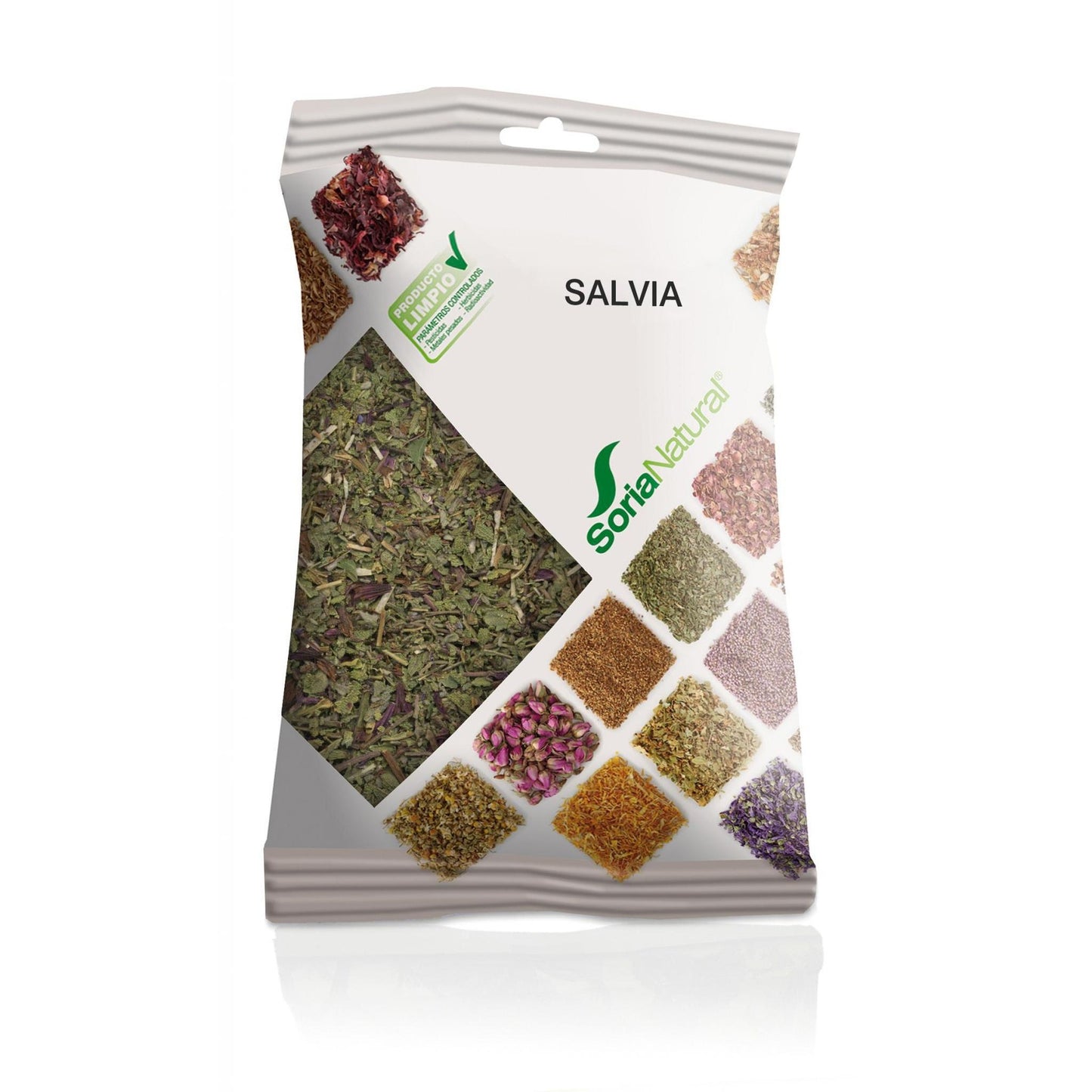 Hojas salvia Soria Natural, 40 g
