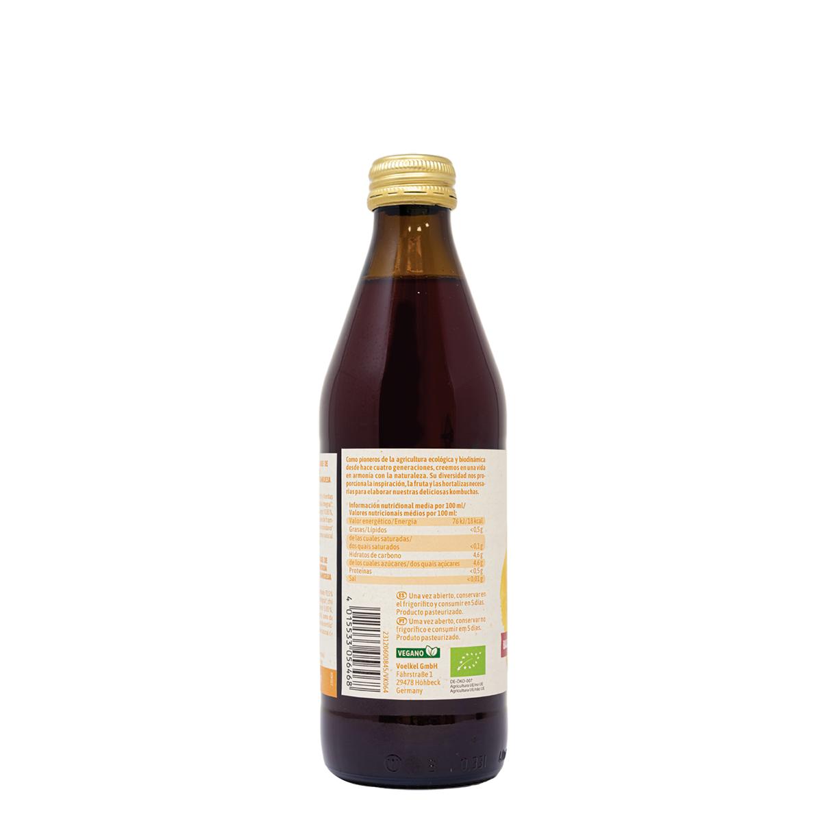 Kombucha Frutos Rojos Bio Voelkel 330 ml