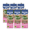 Pack 6 bricks Leche Desnatada ecológica Puleva, 1 L