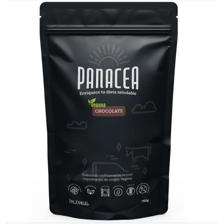 Paleobull Panacea Proteína Vegana Sabor Chocolate  350 g