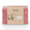 Jabón sólido natural de Arcilla SyS 100 g