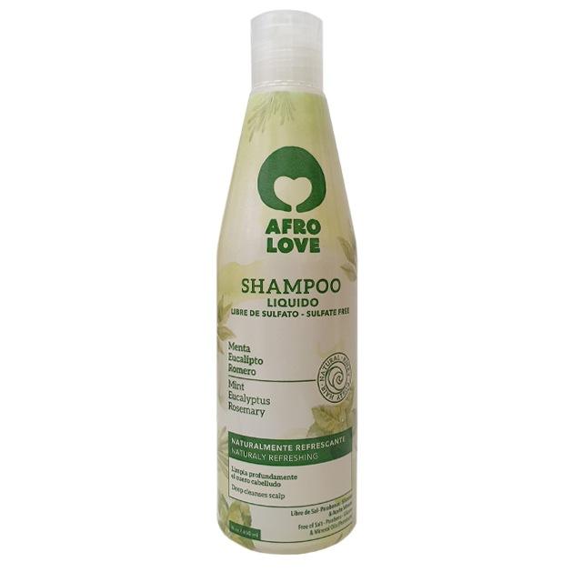 Afro Love Shampoo Menta Romero