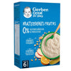 Papillas de Multicereales Fruta 0% azúcares añadidos Gerber 270 g