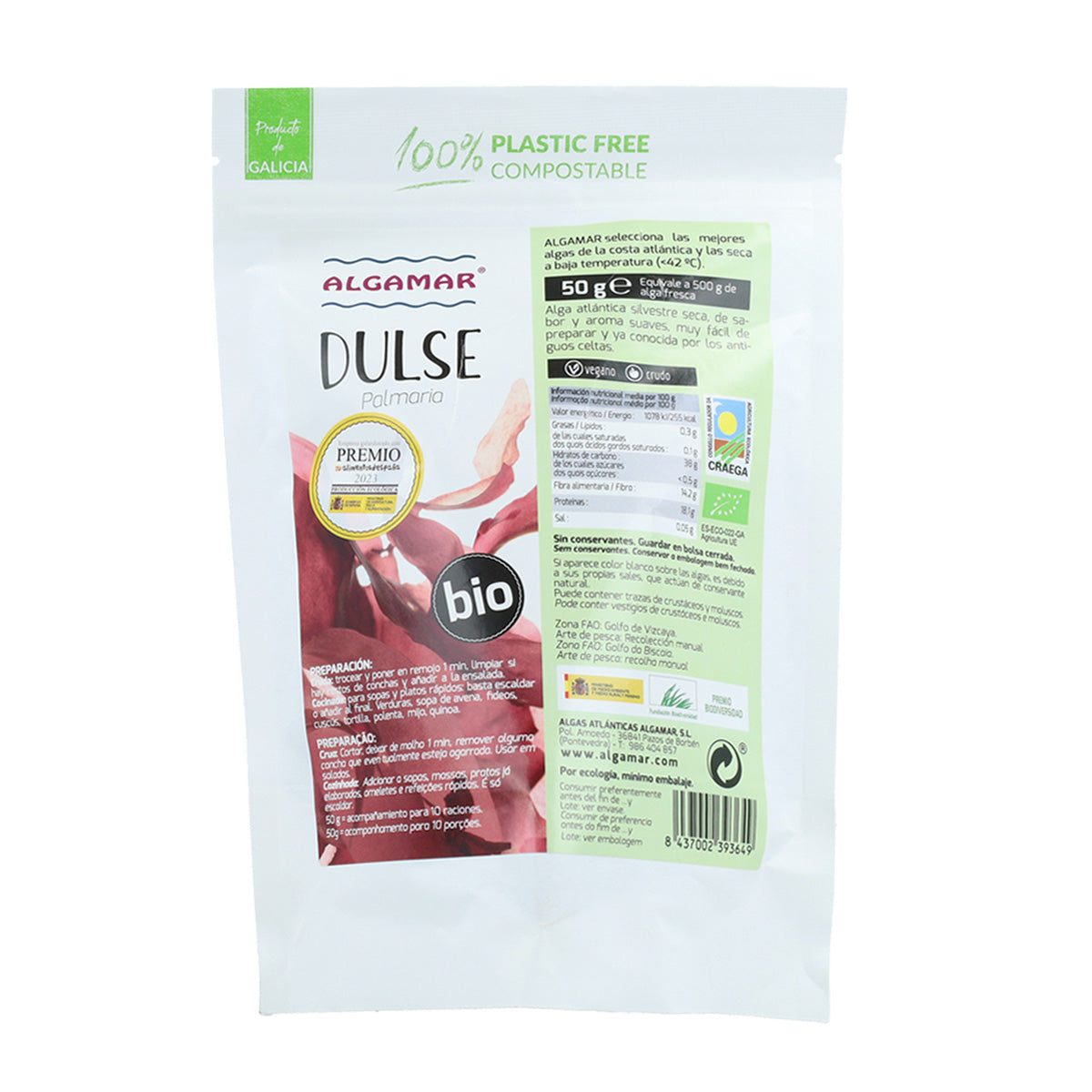 Alga Dulse Palmaria Bio 50g