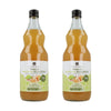 Pack 2x Vinagre de manzana ECO crudo sin filtrar con la madre Planeta Huerto 1L