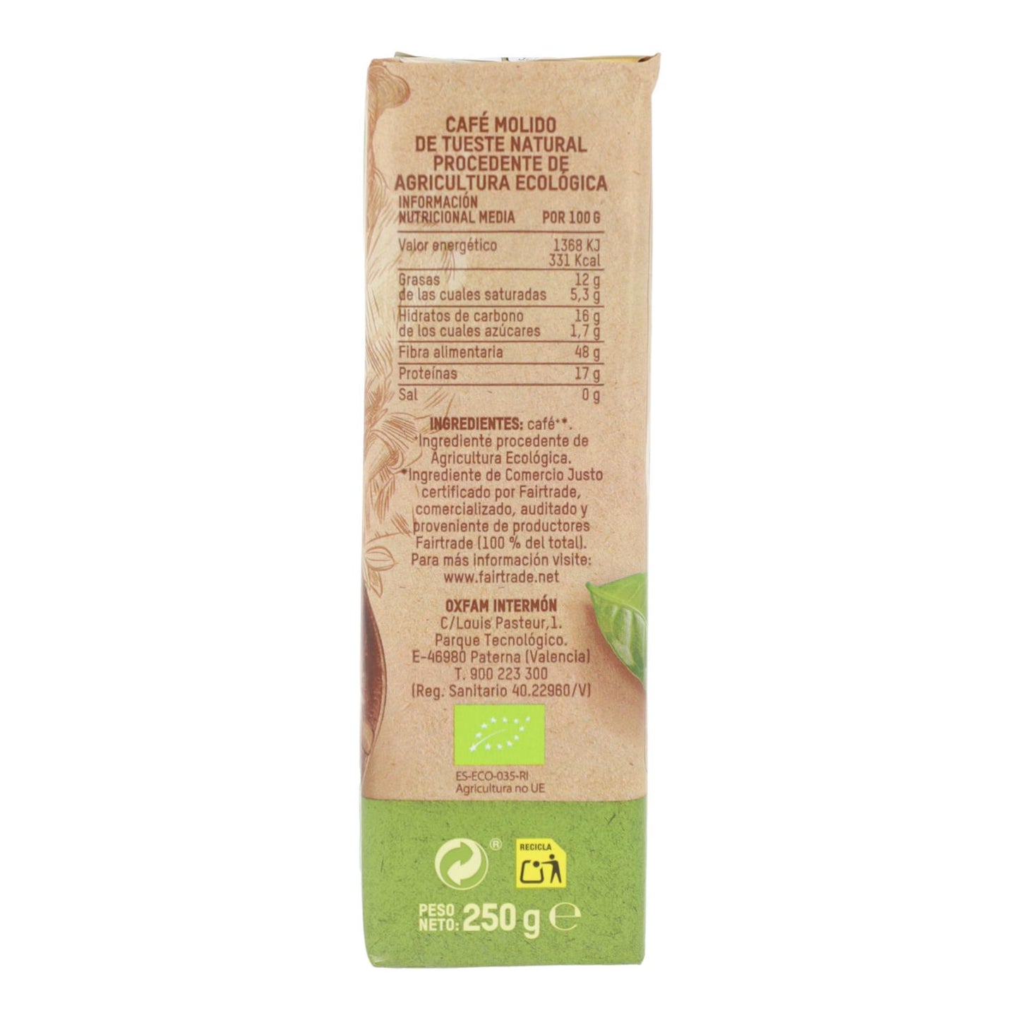 Café IO Molido BIO Tierra Madre 250g