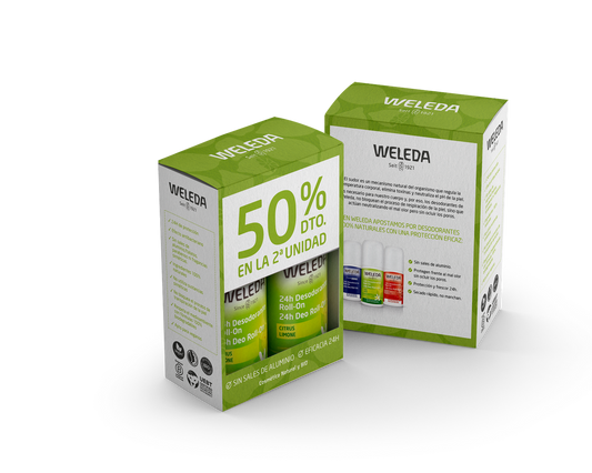 Duplo Citrus 24h Desodorante Roll-on  50ml Weleda