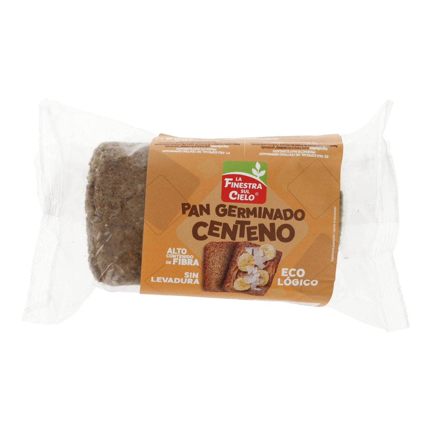 Pan Germinado de Centeno ECO La Finestra Sul Cielo 400 g