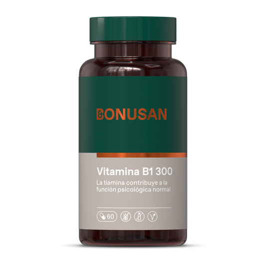 Vitamina B1 Tiamina Bonusan 60 Cápsulas Vegetales