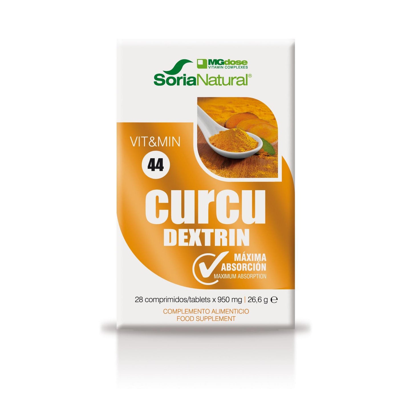 Curcudextrin · MGDose · 28 comprimidos